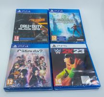 4er Bundle: Black Ops 6, One Piece, WWE, Caligula 2 NEU
