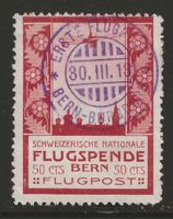 1913 : Flugpost Vorläufer  Bern