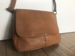 Sac bandoulière en cuir- Lamarthe