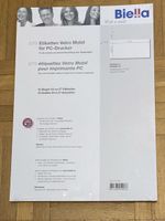 Biella VetroMobil Etiketten für PC-Drucker,270 Etiketten,neu