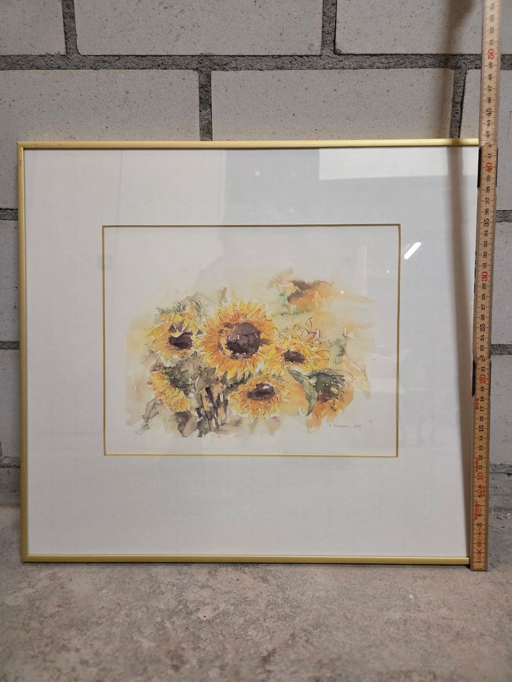 Dipinti: Aquarellbild mit Sonnenblumen – Usato da St. Gallen venduto da Razoon77 1