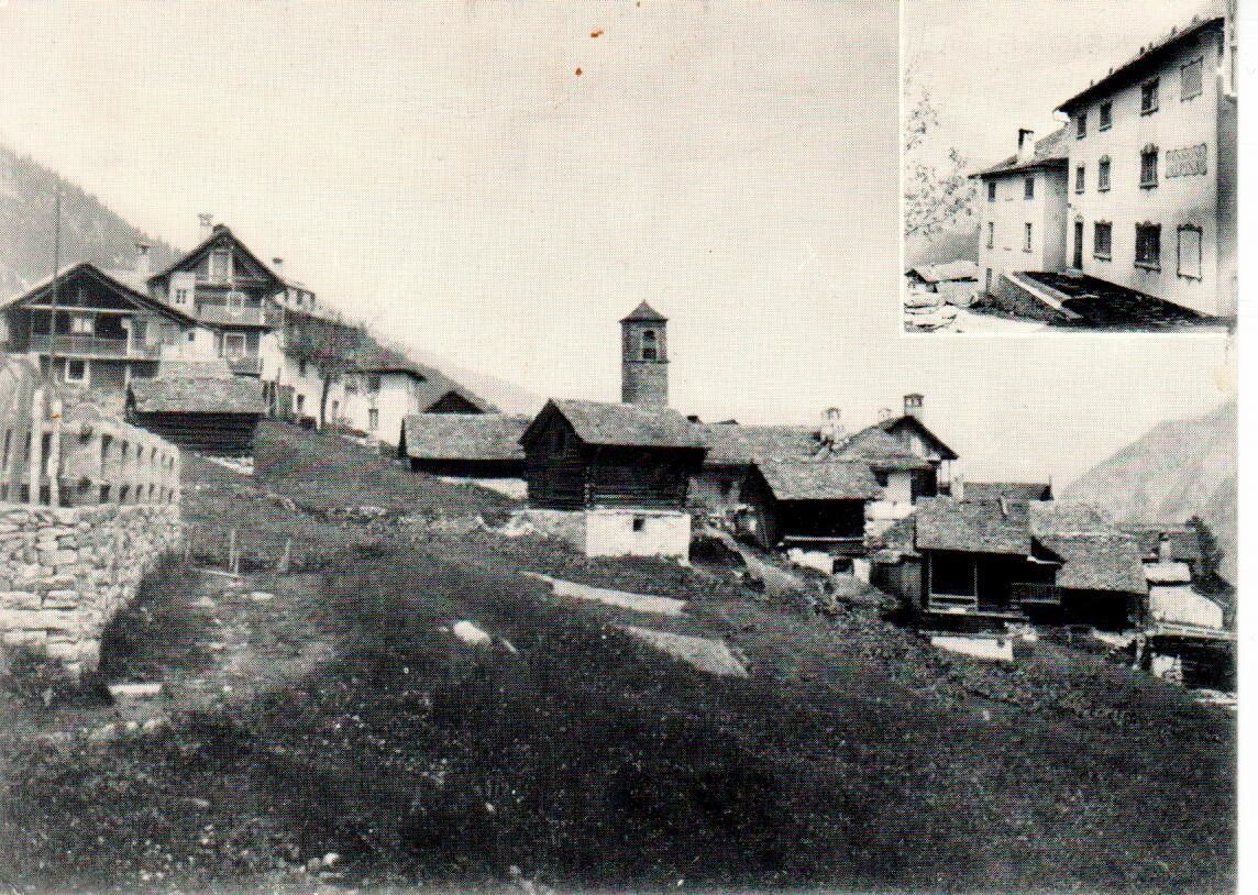 Cartoline postali: Cimalmotto - Pensione Alpina – Usato da Wolhusen venduto da Curver9
