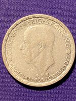 Suède, 1 Couronne 1949 argent