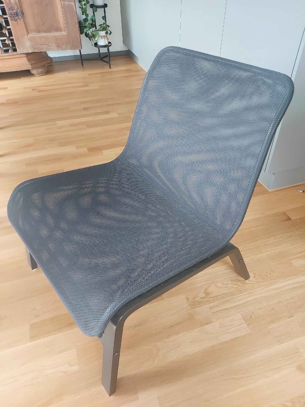 Ikea Poltrone: Moderner Sessel mit Netzstoffbezug von IKEA – Usato da Brunnen venduto da Cro_S
