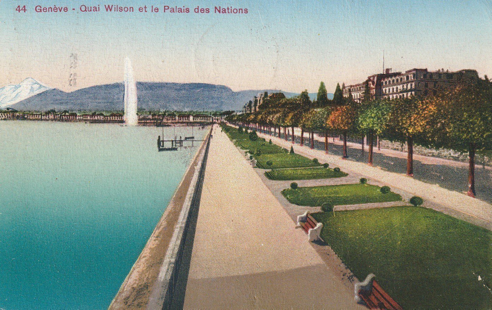 Cartoline postali: AK Genève gel. 3.10.1926 – Usato da Fribourg venduto da schnalla92