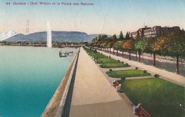 AK Genève gel. 3.10.1926