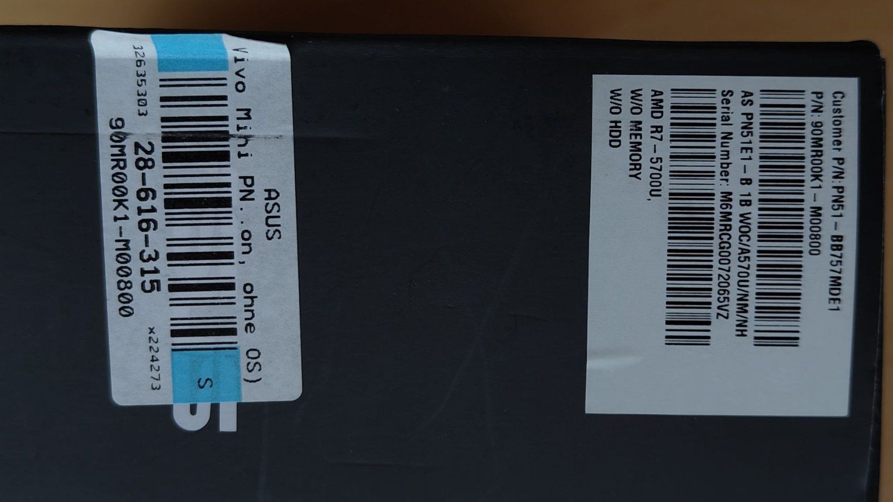 Asus PCs: ASUS Mini PC PN51-E1 – D'occasion à Landschlacht par easypeasyweasy 5