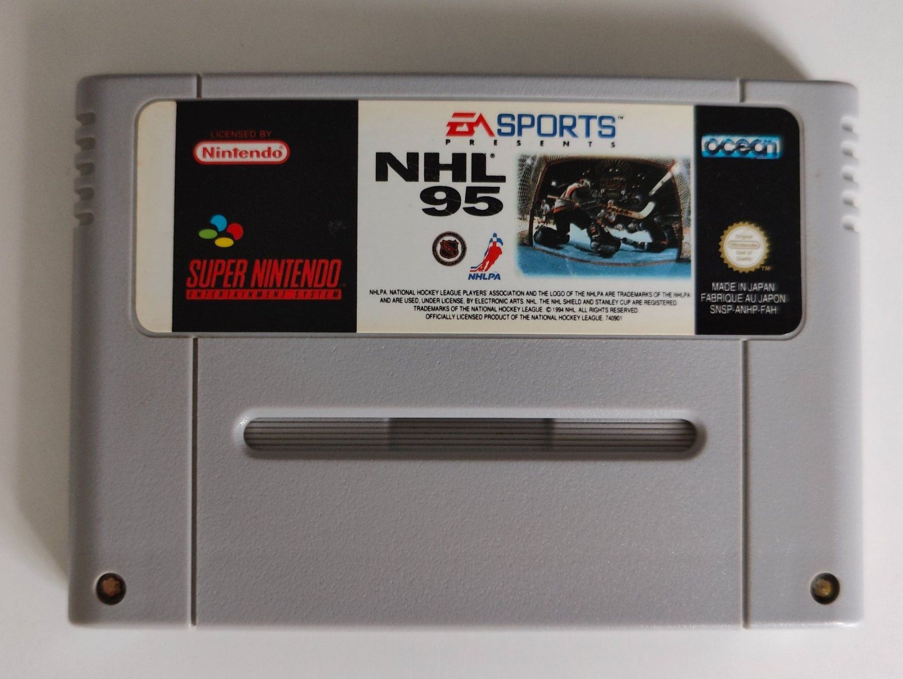 Nintendo Giochi: NHL 95  Super Nintendo SNES – Usato da Dintikon venduto da Nightcom