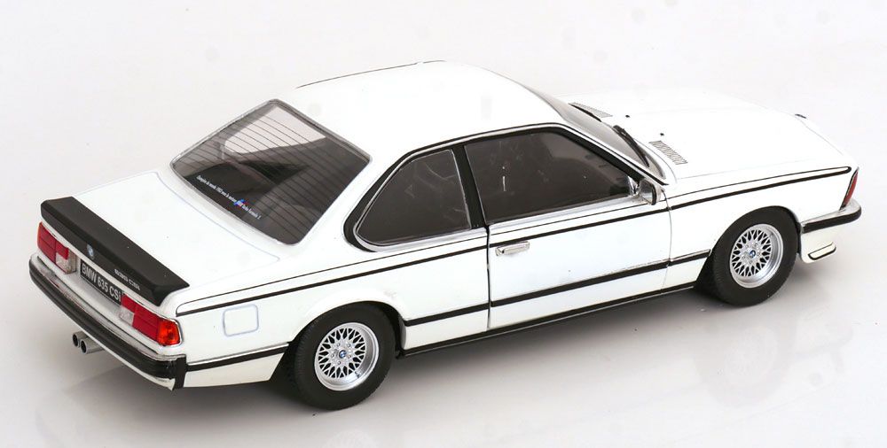 BMW Modellini d'auto: BMW 635 CSi E24 1984 weiss 1:18 Solido – Nuovo e nell'imballaggio originale da Suhr venduto da Moebelsiralfred 1