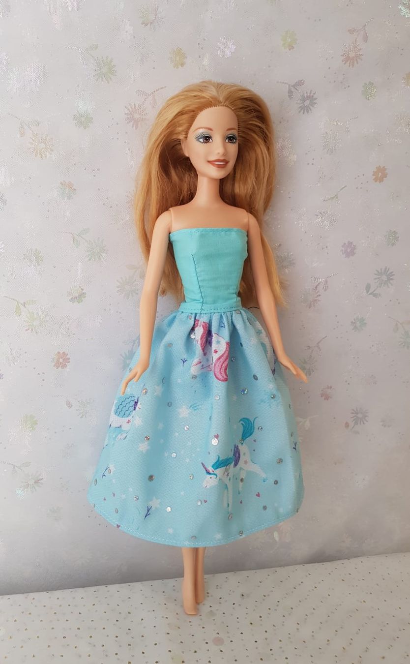 Bambole: Barbie Kleid – Nuovo (secondo la descrizione) da Lachen SZ venduto da Sakura4hime 2