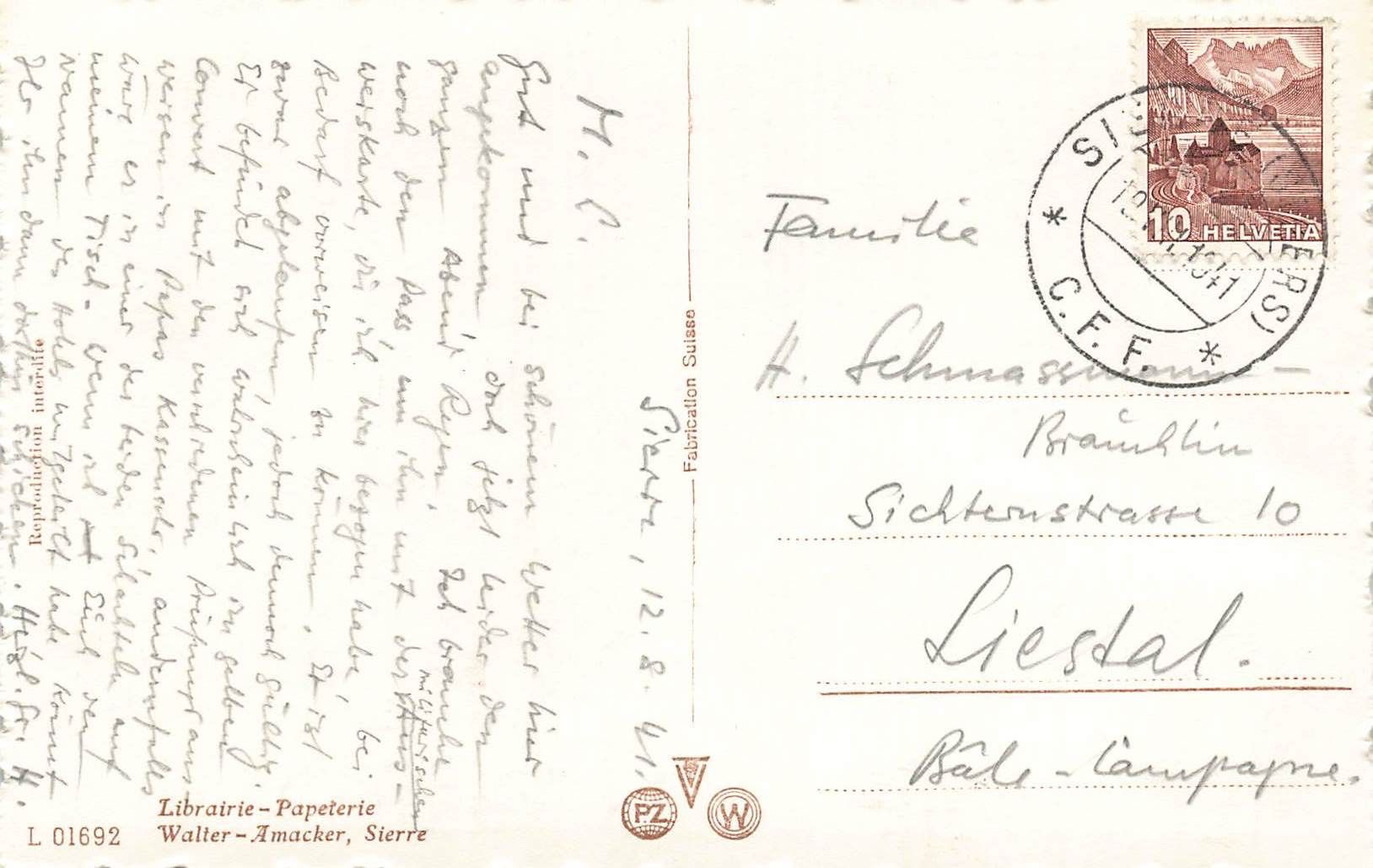 Cartes postales: Sierre – D'occasion à Biasca par Blenio71 1