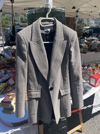 Veste CLAUDIE PIERLOT à carreaux T36 très bon état