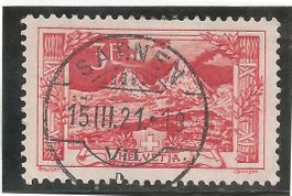 SARNEN 15.03.21 auf Zu#142 Mi#142 (Abart Stempel) [14A9]