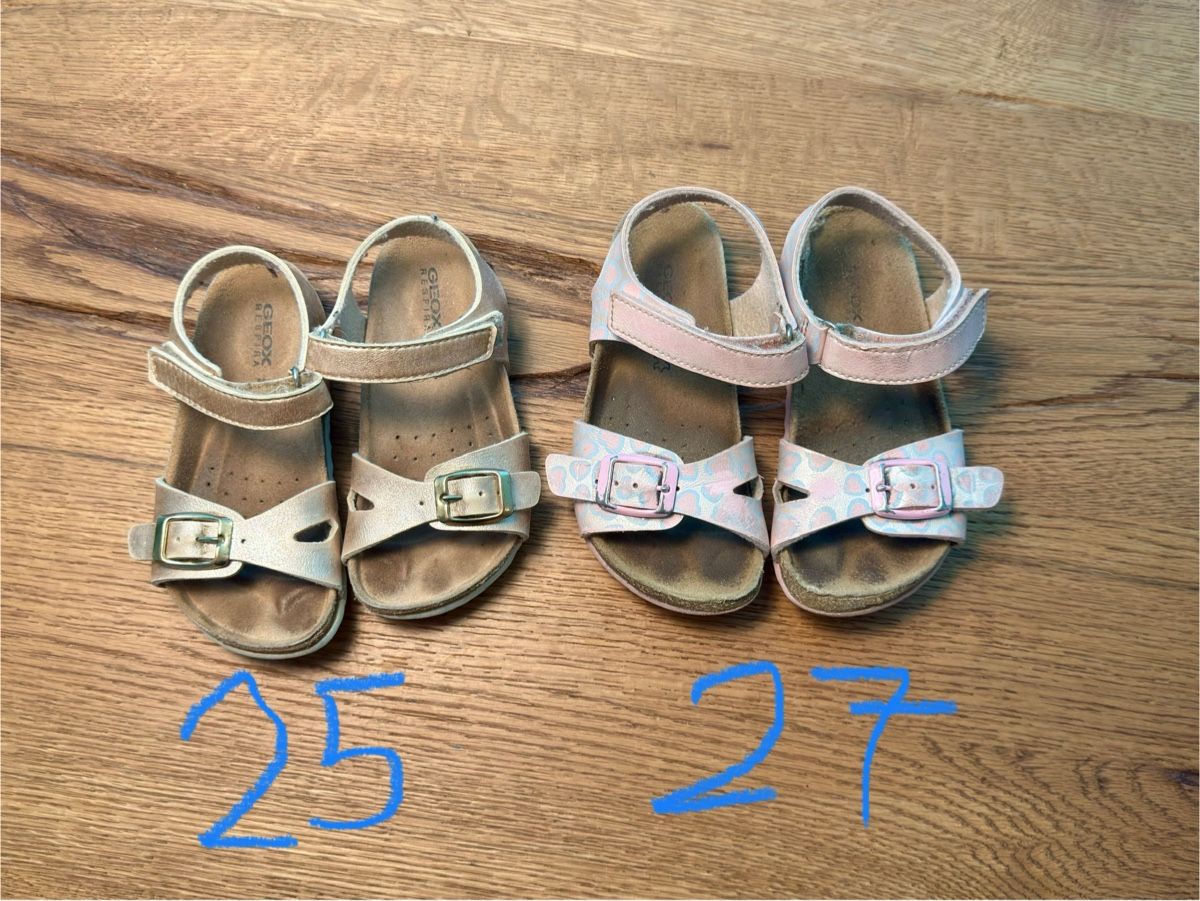 Geox Scarpe per ragazze: Geox Sandalen Gr. 25&27 – Usato da Urtenen-Schönbühl venduto da Stephchen