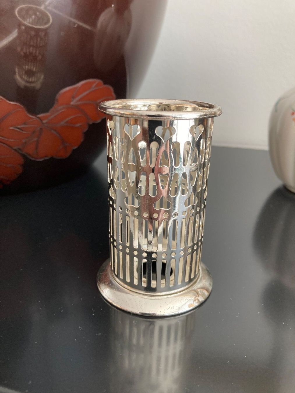 Weingestelle & -ständer: TABASCO HOLDER VERSILBERT, NEU, SO EDEL! – Neu (gemäss Beschreibung) aus Zürich von kostbares