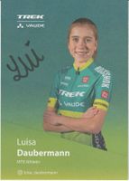 Luisa Daubermann / Originalautogramm, AK