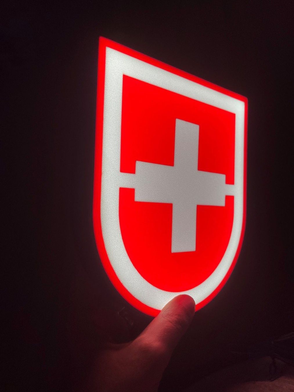 Lampade: Lampe lightbox Victorinox logo 1960 E – Nuovo (secondo la descrizione) da Noville venduto da Berlusconi55
