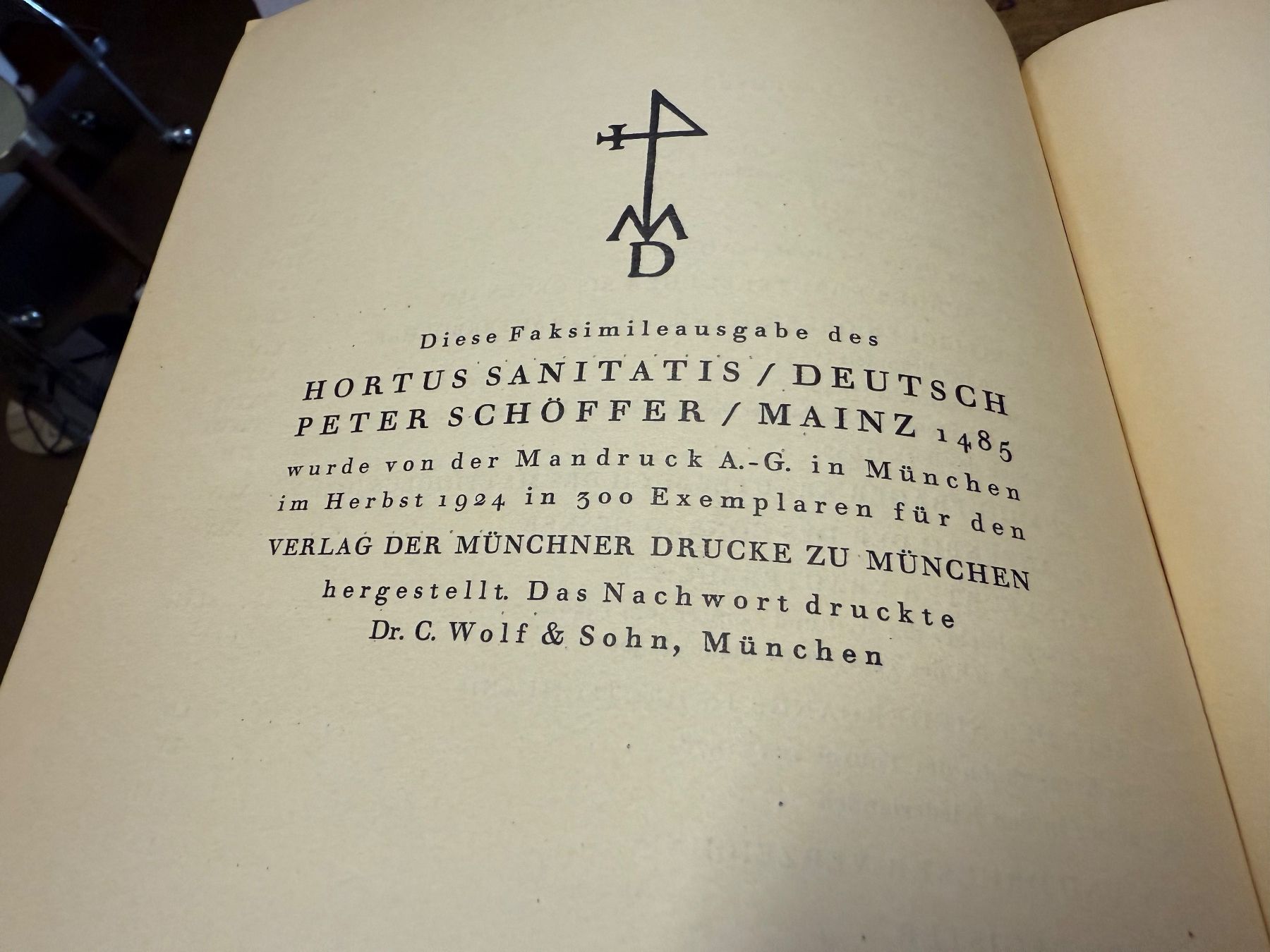 Libri: HORTUS SANITATIS Peter Schöffer Reprint – Usato da Bern venduto da Jwpm66 4