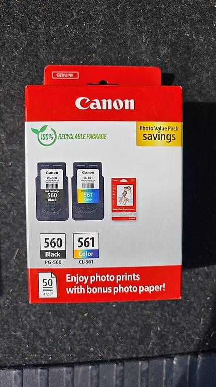 Cartucce per stampanti & toner: Canon PG560 / CL561 Multipack – Nuovo e nell'imballaggio originale da Ebikon venduto da Suricat88