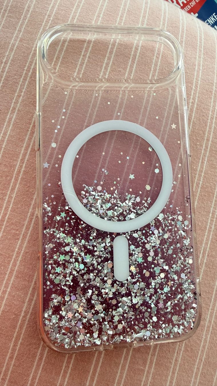 Cover & Protezioni schermo: iPhone Air hard case pink-purple glitter – Nuovo (secondo la descrizione) da Frauenfeld venduto da Vanityroom