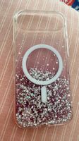 iPhone Air hard case pink-purple glitter