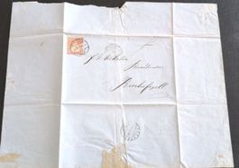 Briefumschlag mit Stempel