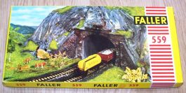 FALLER 559 H0: Tunnelportal, auch E-Loks, 1- oder 2-spurig