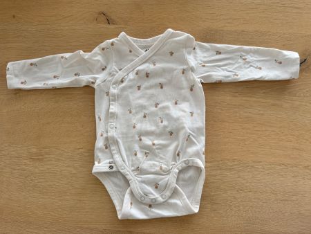 H&M Babybody Langarm mit Birnen Gr 68