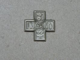 Abzeichen Eidg. Turnfest Sport Lugano TI Tessin 1884 Fest