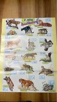 Seltene Raubkatzen-Poster für Tierfreunde, Vintage Style