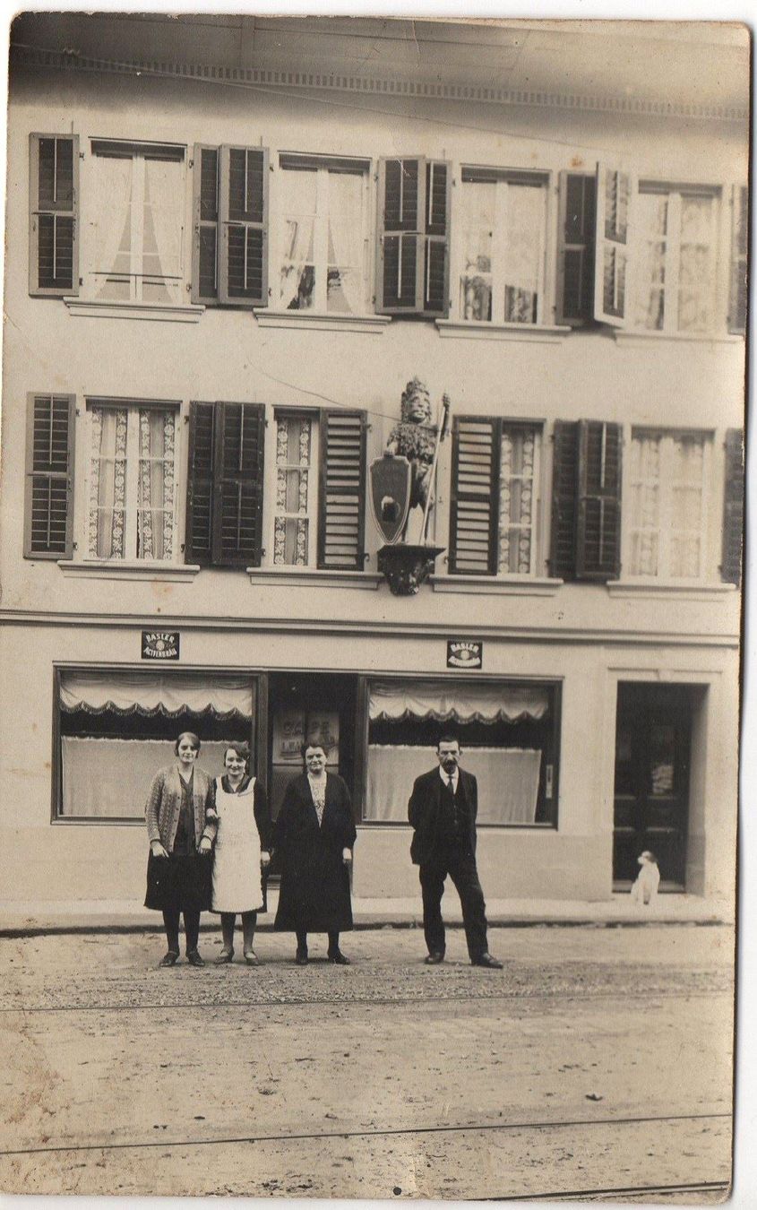 Cartes postales: CAFE LEHMANN Basler Bräu – D'occasion à Jona par philajona