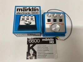 Märklin 6600 Electronic, Zustand Gut, leicht Bespielt