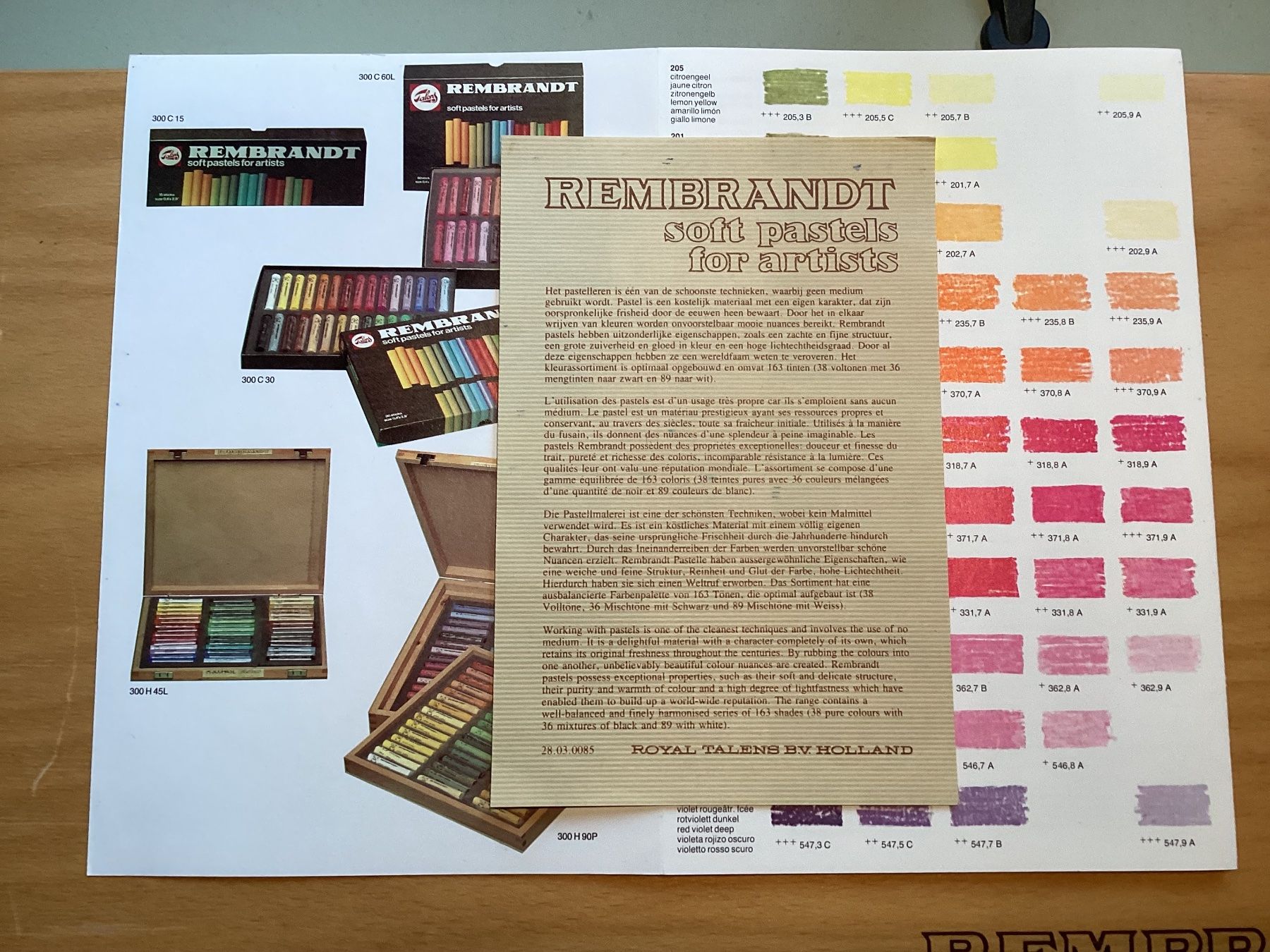 Colori: Rembrandt soft pastels – Nuovo (secondo la descrizione) da Basel venduto da castipia 1