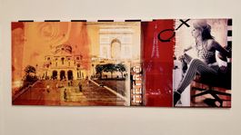 Grosses Paris Wandbild 190 × 75 cm – hochwertig