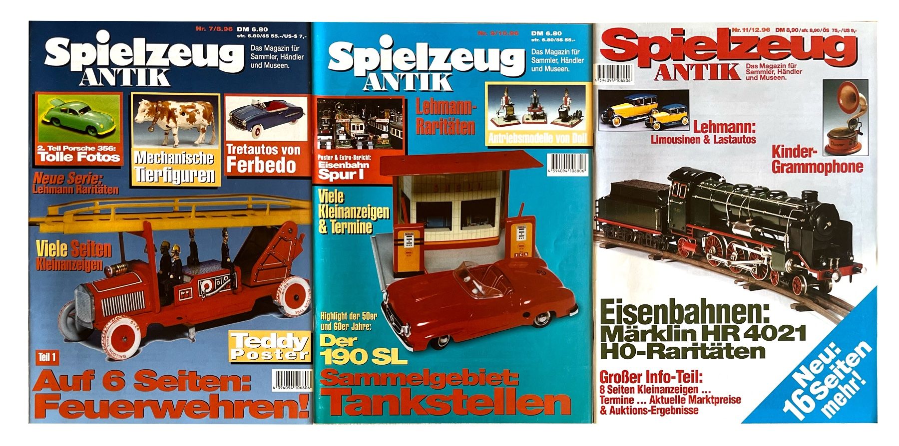 Zeitschriften & Magazine: Spielzeug antik 1997 – Gebraucht aus Volketswil von Chudschi