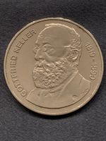 5 Schweizer - Franken 1990B Gottfried Keller