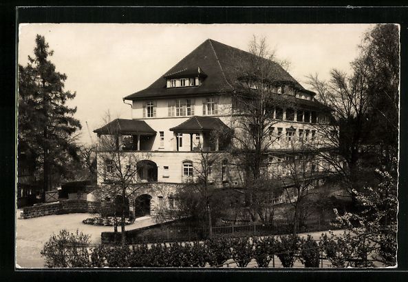 Cartoline postali: Rorschach /Bodensee, Grosses Gebäude mi – Usato da Berlin venduto da bartko-reher