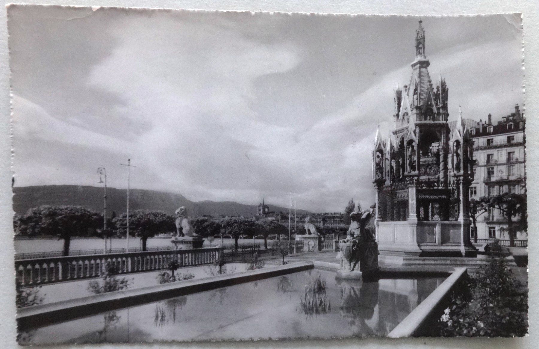 Cartoline postali: Genève - Monument Brunswick – Usato da Fétigny venduto da Billy2miny