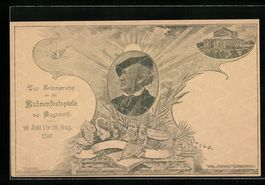 Ganzsache Bayern PP7C19: Bayreuth, Bühn