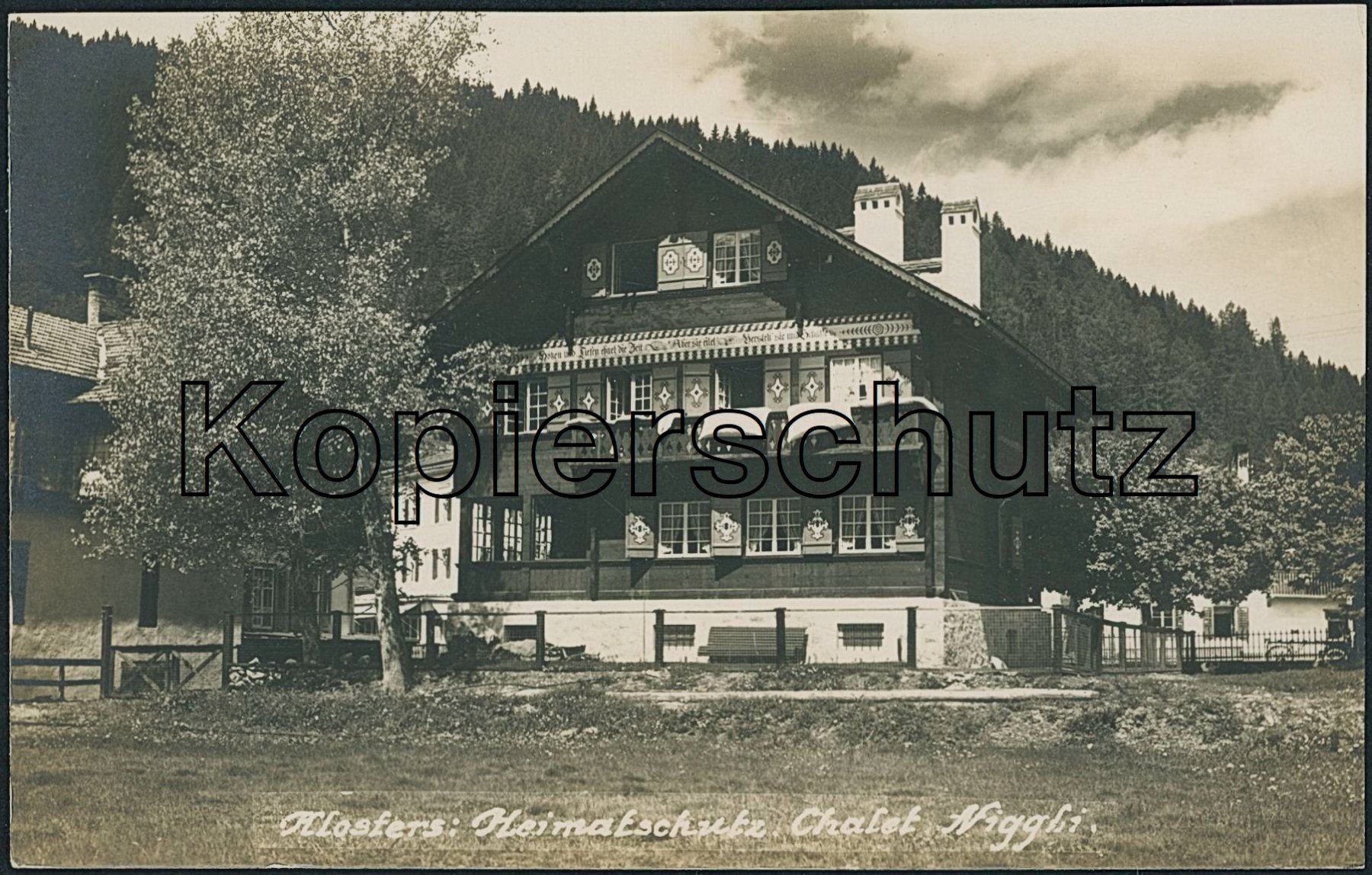 Cartoline postali: GRS Klosters – Nuovo (secondo la descrizione) da Schindellegi venduto da leecollect