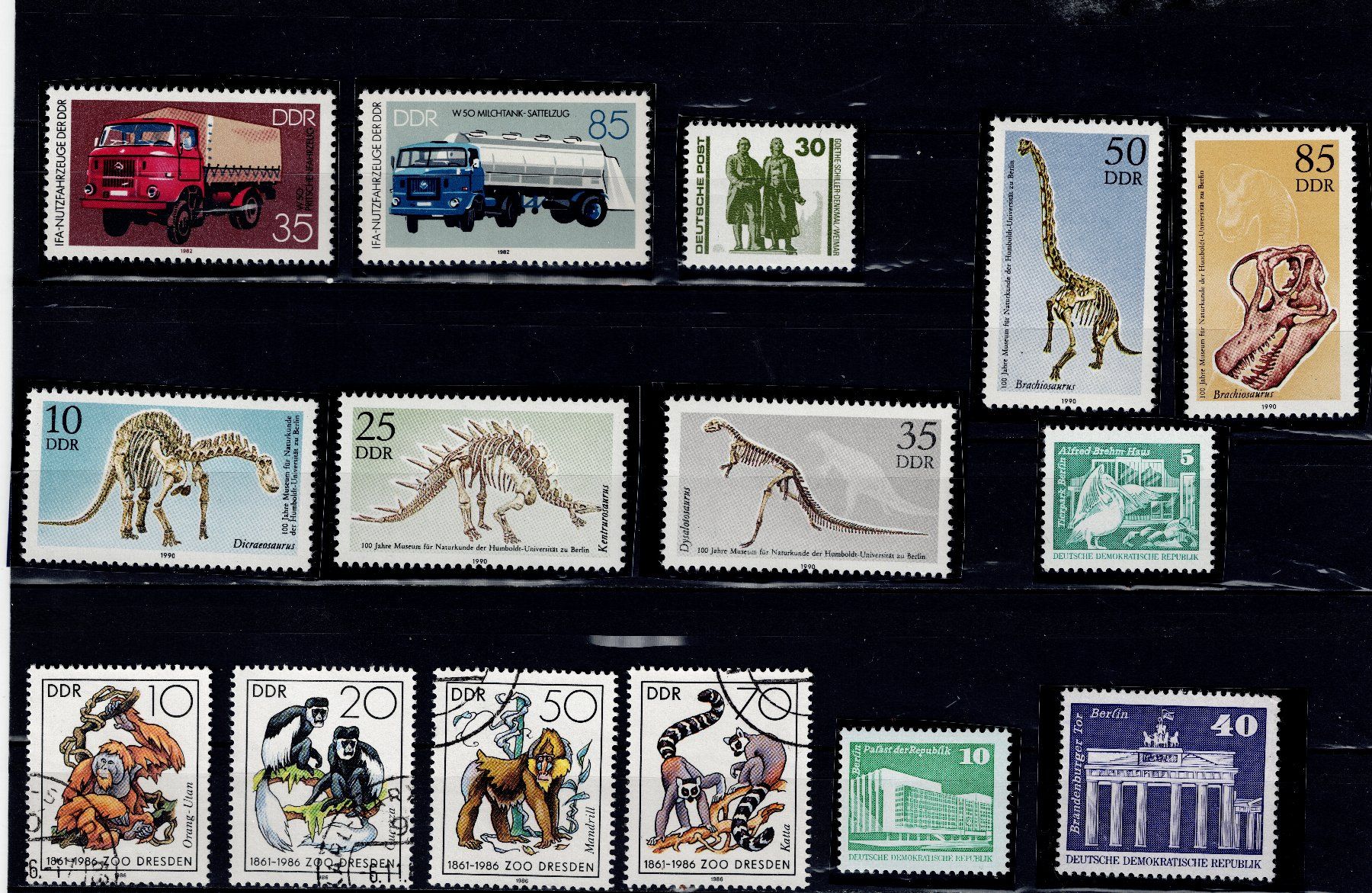 Tutti i francobolli: Briefmarken 35x DDR 18 – Usato da Tenniken venduto da mik_6mxg 4