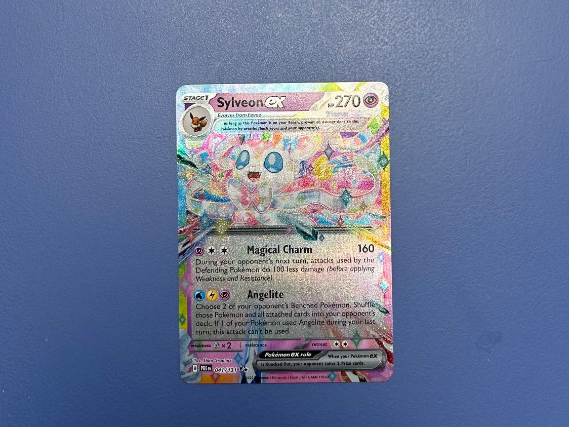 Pokémon Carte collezionabili: Sylveon Ex 041/131 Prismatic Evolution EN – Usato da Schlieren venduto da happymerchant64
