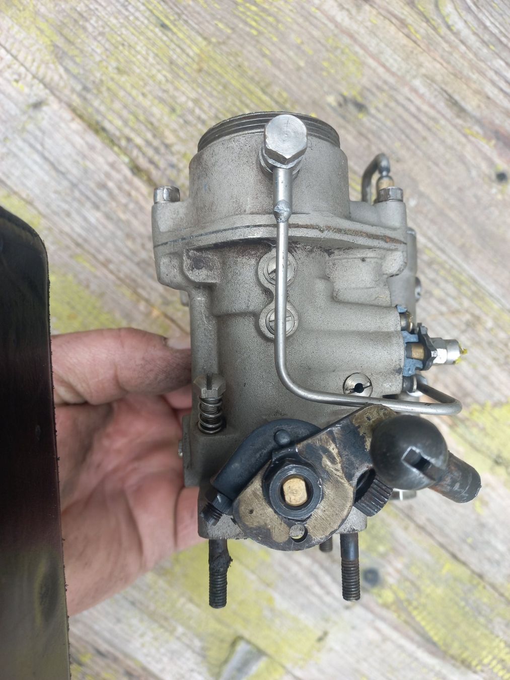 Alle Autoersatzteile: rarer Oldtimer Messing / Bronze Vergaser WEBER Typ unbekannt – Gebraucht aus Dulliken von Dullikenlerchclassic 2