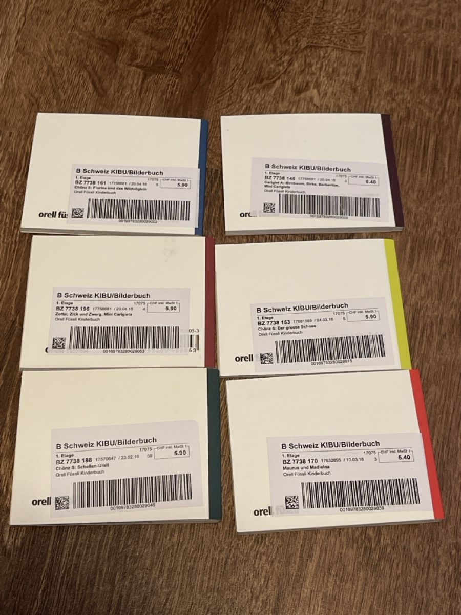 Libri: 6 Mini Kinderbücher  – Usato da Samstagern venduto da Katinka8 1