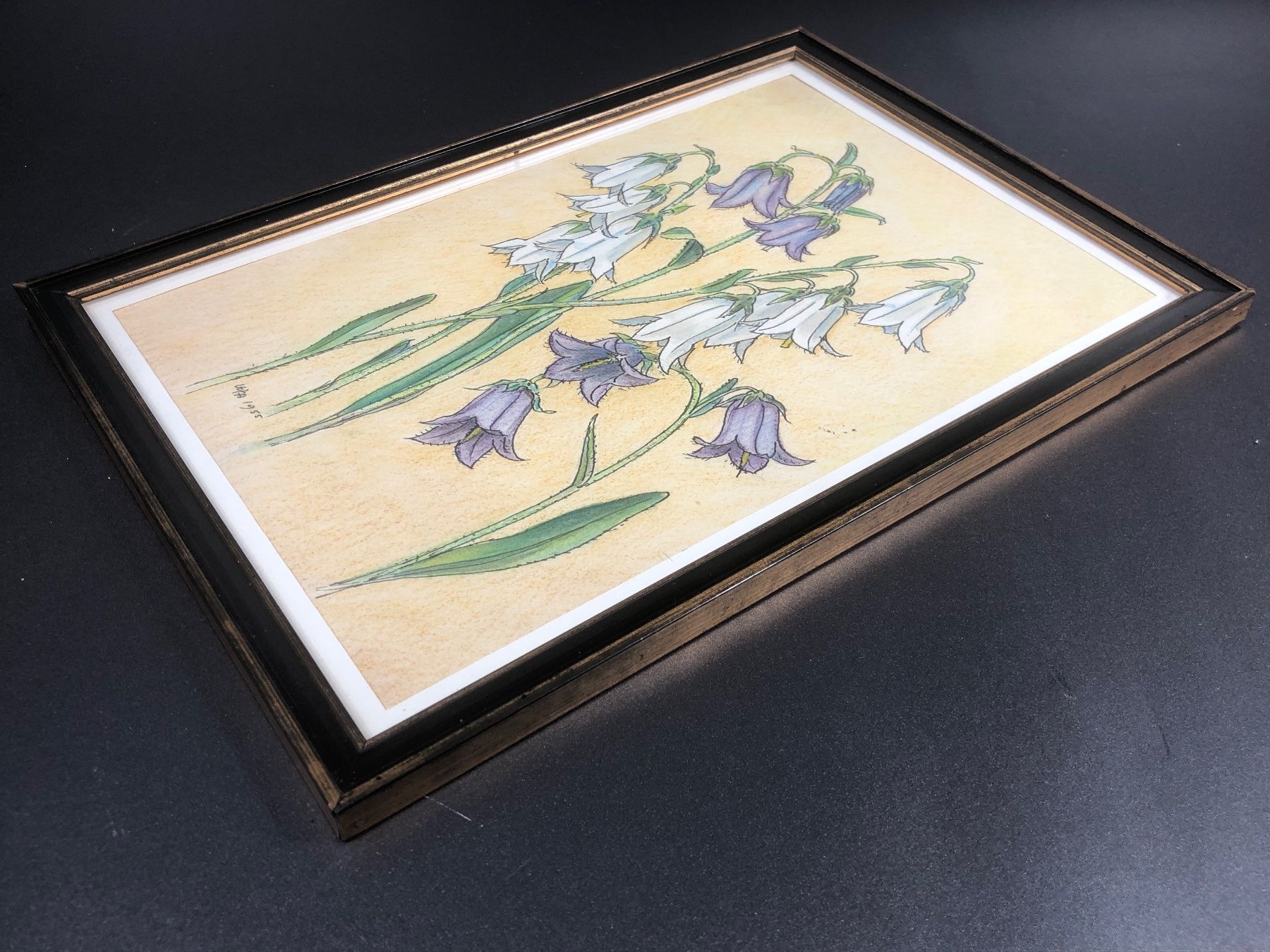 Gemälde: ⭐Bild Floral Willi Minder 1955 – Gebraucht aus Arisdorf von Liquidus 5