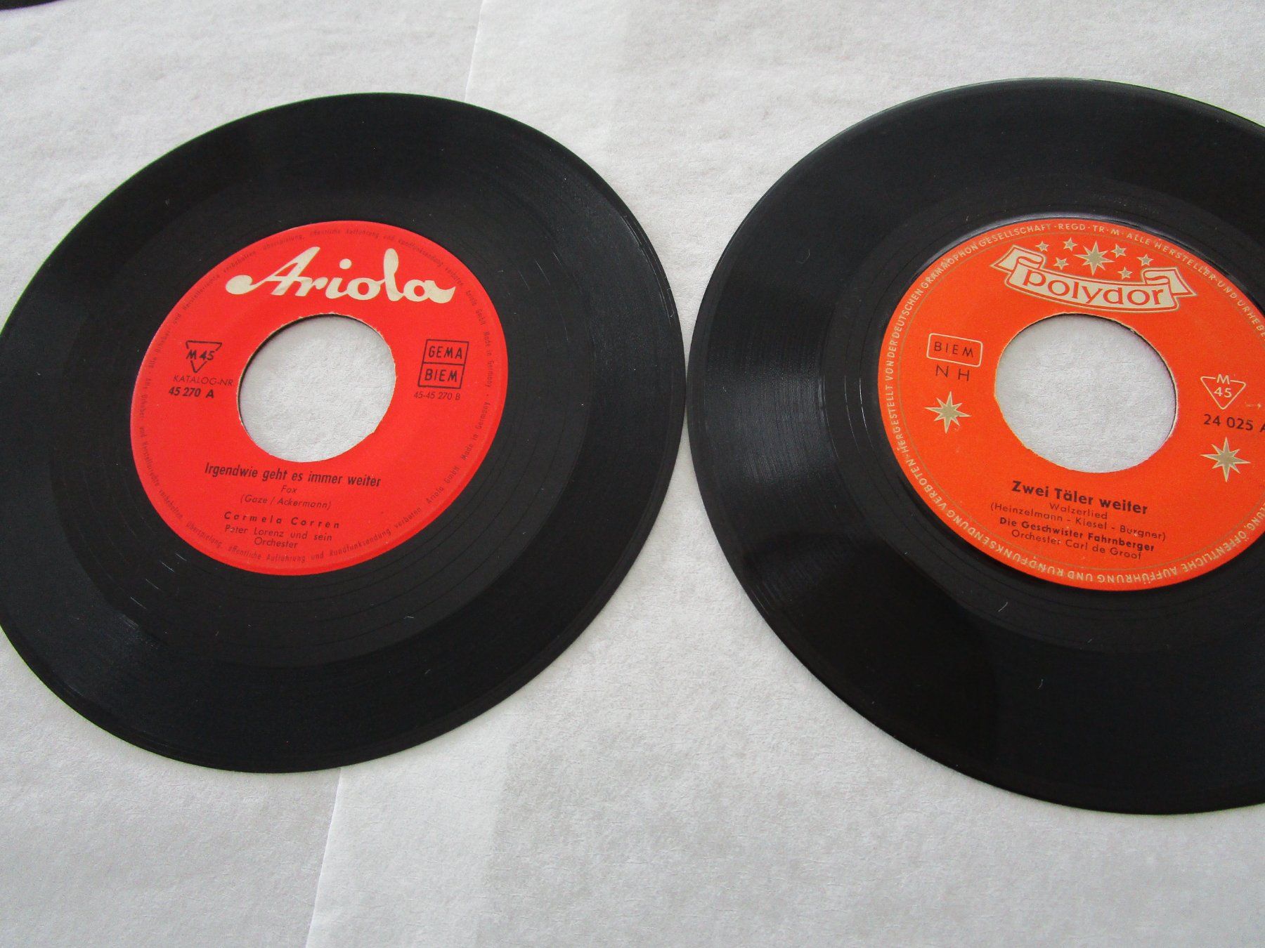 Dischi in vinile: Single Schallplatten Sammlung 9 – Usato da Grenchen venduto da Uhus15 6