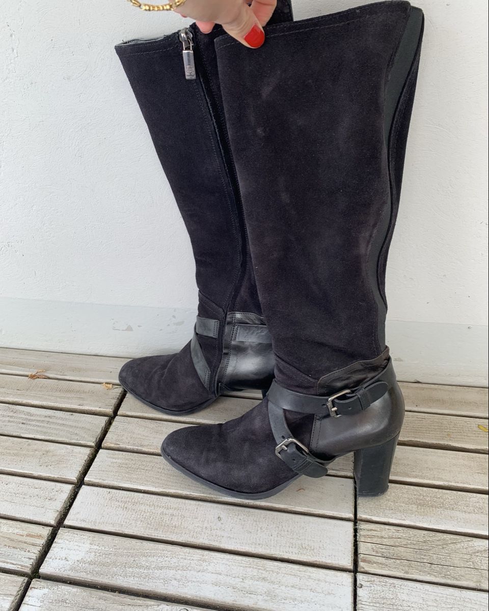 Navyboot Damenschuhe: Navyboot Raulederstiefel, Gr. 39 – Gebraucht aus Uster von snickers3