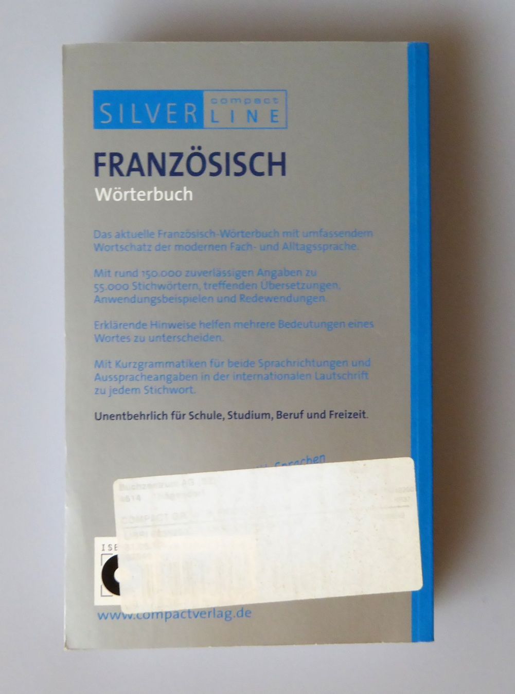 Libri: Französisch - Silver Compact Line Wörterbuch – Nuovo (secondo la descrizione) da Mauren venduto da Yeelen 2