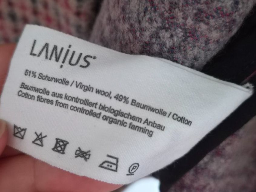 Lanius Cappotti: Karrierter Mantel von Lanius – Usato da Zürich venduto da lilu010 3