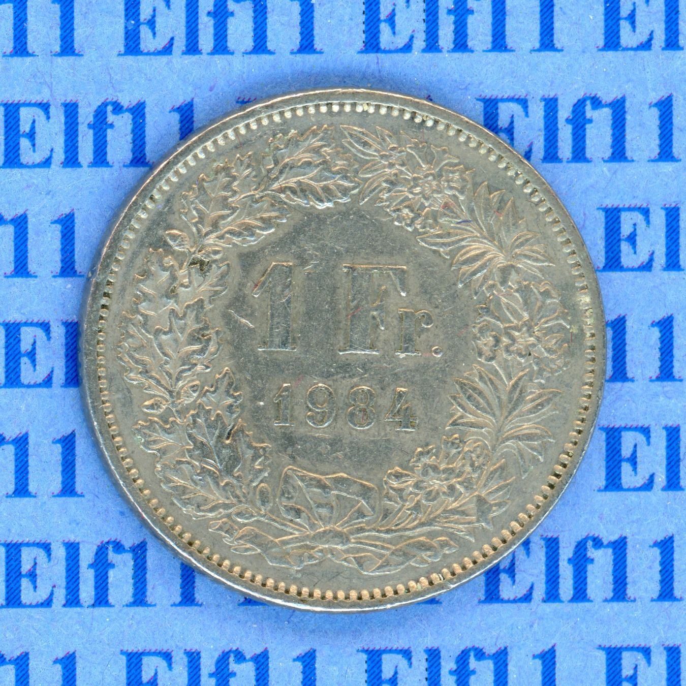 Tutti le monete: CHF___1.00 1984 ss-vz 1 Franken – Usato da Widnau venduto da Elf11